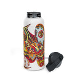 Spirit Dance Stainless Steel Water Bottle, Standard Lid