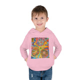 Multidimensional Toddler Pullover Fleece Hoodie
