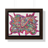 Framed Horizontal Poster Urabe Art Design - 4