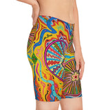 Multidimensional Women's Bike Shorts