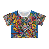 Rainbow Soul AOP Crop Tee