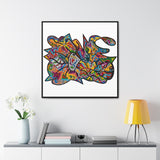 Rainbow Soul Gallery Canvas Wraps, Square Frame