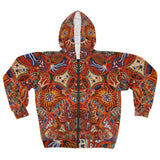 Divine Unity AOP Unisex Zip Hoodie
