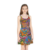 Freedom Girls' Sleeveless Sundress (AOP)