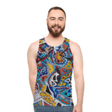 Cascading Grace Unisex Tank Top (AOP)