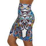 Cascading Grace Women's Mini Skirt