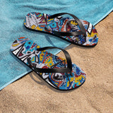 Cascading Grace Unisex Flip-Flops