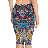 Cascading Grace Women's Capri Leggings