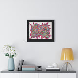 Framed Horizontal Poster Urabe Art Design - 4