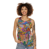 Freedom Unisex Tank Top (AOP)