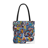 Cascading Grace AOP Tote Bag