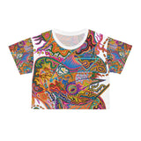 Freedom AOP Crop Tee