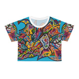 Rainbow Soul AOP Crop Tee