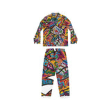 Rainbow Soul Women's Satin Pajamas (AOP)