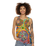Multidimensional Unisex Tank Top (AOP)