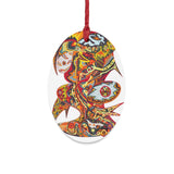 Spirit Dance Wooden Ornaments