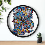 Cascading Grace Wall clock