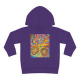 Multidimensional Toddler Pullover Fleece Hoodie