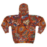 Divine Unity AOP Unisex Zip Hoodie