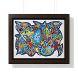 Framed Horizontal Poster Urabe Art Design - 5