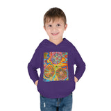 Multidimensional Toddler Pullover Fleece Hoodie