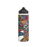 Rainbow Soul Stainless Steel Water Bottle, Standard Lid
