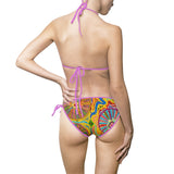 Multidimensional Women's Bikini Swimsuit