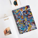 Cascading Grace Spiral Notebook - Ruled Line