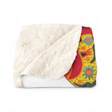 Spirit Dance Sherpa Fleece Blanket