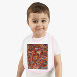 Divine Unity Baby Contrast Trim Jersey Bib