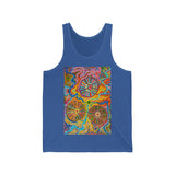 Multidimensional Unisex Jersey Tank