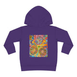 Multidimensional Toddler Pullover Fleece Hoodie