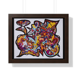 Framed Horizontal Poster Urabe Art Design - 1