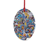 Cascading Grace Wooden Ornaments