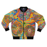 Multidimensional Men's AOP Bomber Jacket