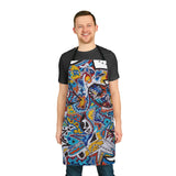 Cascading Grace Apron (AOP)