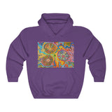 Multidimensional Unisex Heavy Blend™ Hooded Sweatshirt