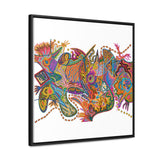Freedom Gallery Canvas Wraps, Square Frame