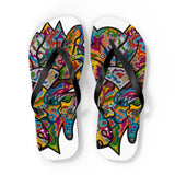 Rainbow Soul Flip Flops