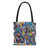 Cascading Grace AOP Tote Bag