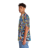 Cascading Grace Men's Hawaiian Shirt (AOP)