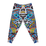 Cascading Grace Unisex Athletic Joggers (AOP)