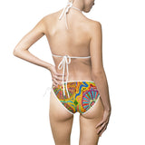 Multidimensional Women's Bikini Swimsuit