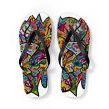 Rainbow Soul Flip Flops