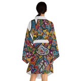 Rainbow Soul Long Sleeve Kimono Robe