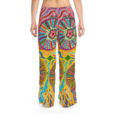 Multidimensional Women's Pajama Pants (AOP)