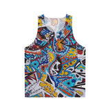 Cascading Grace Unisex Tank Top (AOP)