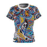 Cascading Grace Women's AOP Cut & Sew Tee