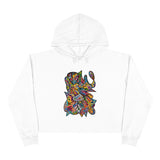 Rainbow Soul Crop Hoodie