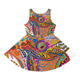 Freedom Girls' Sleeveless Sundress (AOP)